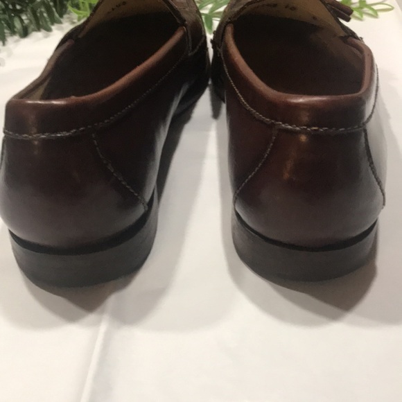Cole Haan tassel loafers slip on men’s shoe leather size 10 brown main image 6